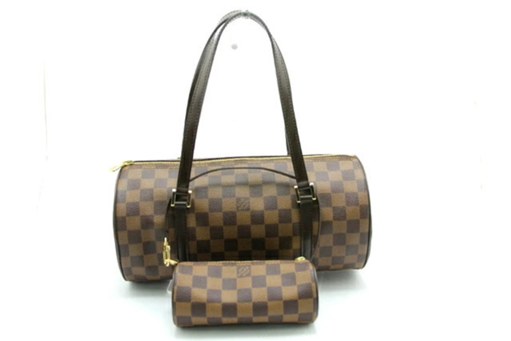 LOUIS VUITTON Handbag Damier Ebene Brown Papillon